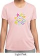 Ladies Flower Shirt Sunflower Moisture Wicking Tee T-Shirt