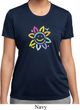 Ladies Flower Shirt Sunflower Moisture Wicking Tee T-Shirt