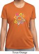 Ladies Flower Shirt Sunflower Moisture Wicking Tee T-Shirt