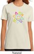 Ladies Flower Shirt Sunflower Organic Tee T-Shirt