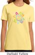 Ladies Flower Shirt Sunflower Organic Tee T-Shirt