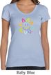 Ladies Flower Shirt Sunflower Scoop Neck Tee T-Shirt