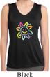 Ladies Flower Shirt Sunflower Sleeveless Moisture Wicking Tee T-Shirt