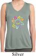 Ladies Flower Shirt Sunflower Sleeveless Moisture Wicking Tee T-Shirt
