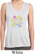 Ladies Flower Shirt Sunflower Sleeveless Moisture Wicking Tee T-Shirt