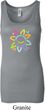 Ladies Flower Tanktop Sunflower Longer Length Tank Top