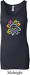 Ladies Flower Tanktop Sunflower Longer Length Tank Top