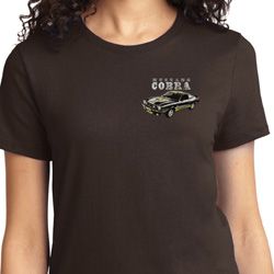 Ladies Ford 1974 Cobra Profile Pocket Print Shirt Ladies Ford 1974 Cobra Profile Pocket Print Shirt