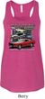 Ladies Ford Classic Mustangs Untamed Flowy Racerback