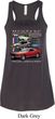 Ladies Ford Classic Mustangs Untamed Flowy Racerback