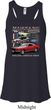 Ladies Ford Classic Mustangs Untamed Flowy Racerback