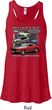 Ladies Ford Classic Mustangs Untamed Flowy Racerback