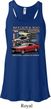 Ladies Ford Classic Mustangs Untamed Flowy Racerback