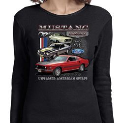 Ladies Ford Classic Mustangs Untamed Long Sleeve Ladies Ford Classic Mustangs Untamed Long Sleeve