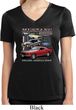 Ladies Ford Classic Mustangs Untamed Moisture Wicking V-neck