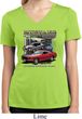 Ladies Ford Classic Mustangs Untamed Moisture Wicking V-neck