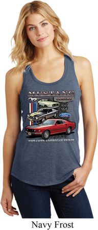 Ladies Ford Classic Mustangs Untamed Racerback