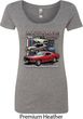 Ladies Ford Classic Mustangs Untamed Scoop Neck
