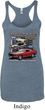 Ladies Ford Classic Mustangs Untamed Tri Blend Racerback