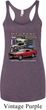 Ladies Ford Classic Mustangs Untamed Tri Blend Racerback