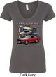 Ladies Ford Classic Mustangs Untamed V-Neck