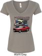 Ladies Ford Classic Mustangs Untamed V-Neck