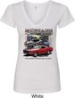 Ladies Ford Classic Mustangs Untamed V-Neck