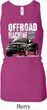 Ladies Ford F-150 4X4 Off Road Machine Longer Length Racerback Tanktop
