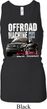 Ladies Ford F-150 4X4 Off Road Machine Longer Length Racerback Tanktop