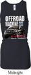 Ladies Ford F-150 4X4 Off Road Machine Longer Length Racerback Tanktop