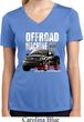 Ladies Ford F-150 4X4 Off Road Machine Moisture Wicking V-neck Shirt