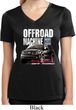 Ladies Ford F-150 4X4 Off Road Machine Moisture Wicking V-neck Shirt