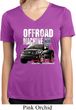 Ladies Ford F-150 4X4 Off Road Machine Moisture Wicking V-neck Shirt