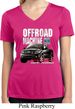 Ladies Ford F-150 4X4 Off Road Machine Moisture Wicking V-neck Shirt