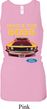 Ladies Ford Mustang Who's The Boss Longer Length Racerback Tank Top