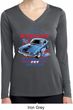 Ladies Ford Shirt 1968 Cobra Jet Dry Wicking Long Sleeve Shirt