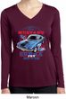 Ladies Ford Shirt 1968 Cobra Jet Dry Wicking Long Sleeve Shirt
