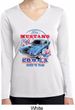 Ladies Ford Shirt 1968 Cobra Jet Dry Wicking Long Sleeve Shirt