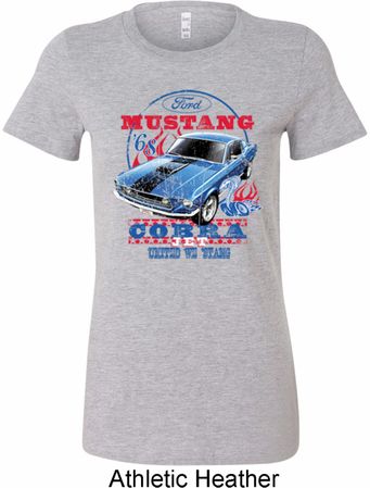 Ladies Ford Shirt 1968 Cobra Jet Longer Length Shirt