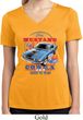 Ladies Ford Shirt 1968 Cobra Jet Moisture Wicking V-neck Shirt
