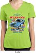 Ladies Ford Shirt 1968 Cobra Jet Moisture Wicking V-neck Shirt