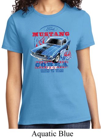 Ladies Ford Shirt 1968 Cobra Jet Shirt