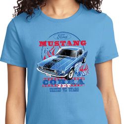 Ladies Ford Shirt 1968 Cobra Jet Shirt Ladies Ford Shirt 1968 Cobra Jet Shirt