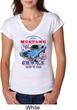 Ladies Ford Shirt 1968 Cobra Jet Tri Blend V-Neck Shirt