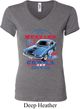 Ladies Ford Shirt 1968 Cobra Jet V-neck Shirt