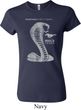 Ladies Ford Shirt 50 Years Cobra Crewneck Tee T-Shirt