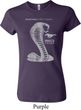 Ladies Ford Shirt 50 Years Cobra Crewneck Tee T-Shirt