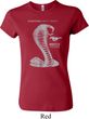 Ladies Ford Shirt 50 Years Cobra Crewneck Tee T-Shirt