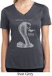 Ladies Ford Shirt 50 Years Cobra Moisture Wicking V-neck Tee T-Shirt