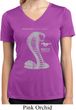 Ladies Ford Shirt 50 Years Cobra Moisture Wicking V-neck Tee T-Shirt